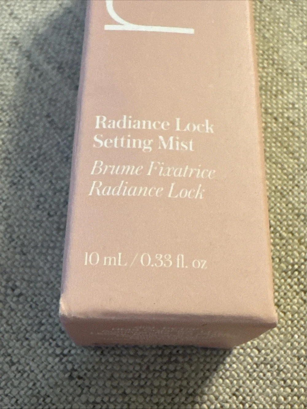 🌸RMS Beauty radiance lock setting mist travel size new in box 0.33 oz